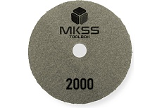 Алмазный гибкий шлифовальный круг MKSS Toolbox MK2606 АГШК Ø100 Р2000 для сухой полировки MKSS MK26062000
