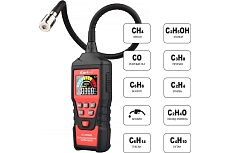 Цифровой детектор утечки взрывоопасных газов iCartool с зондом, 0-9999 ppm IC-M101B