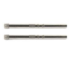 Сверло трубчатое алмазное по стеклу, D4 мм, 2 шт Pobedit 3003004