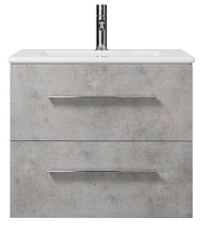 Тумба с раковиной Creto Ares 60 см бетон