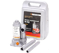 Домкрат гидравлический Vettler (2т) бутылочный в кейсе (148x278) VEBJ2