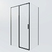 Душевой уголок Vincea Soft 2 VSR-3SO29010CLB 100x90 черный, прозрачное