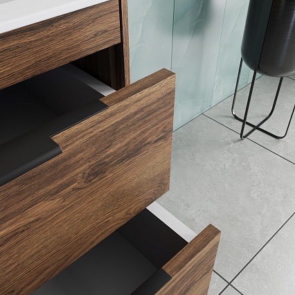 Мебель для ванной Vincea Chiara 2D 60 см C.Oak