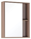 Зеркальный шкаф Onika Дельта 60 см ясень шимо светлый, 206060