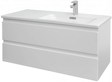 Мебель для ванной Jacob Delafon Madeleine 100 см R белый блестящий