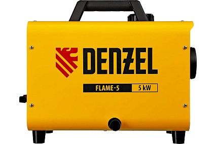 Дизельная тепловая портативная пушка Denzel flame-5, 5 кВт, 300 м3/ч, непрямой нагрев, цифровой термостат 96495