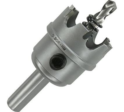 Коронка по металлу HM (64х12 мм; хвостовик 13 мм; комплект) D.BOR HS-HM-12-064-T