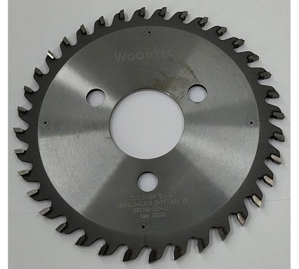 Пила подрезная коническая 180x4.3-5.5/3.2x50 мм, Z36 Woodtec ВИ 343328