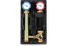 Насосная группа с 3-х ходовым приводным смесителем Rommer RDG-1003-002501 1 без насоса RG0092KUU96V6N