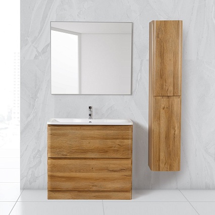 Шкаф пенал BelBagno Albano 32 см Rovere Rustico