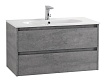 Тумба с раковиной BelBagno Kraft 39-800 80 см Cemento Grigio