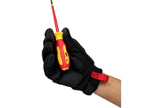 Отвертка IEK Arma2l 5 диэлектрическая sl4,0x100 т2 A2L5-SC30-T2-SL-40-100
