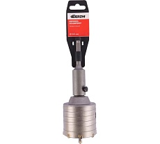 Коронка по кирпичу, камню, бетону 65 мм, М22, SDS-plus для перфоратора DERZHI 8306-007