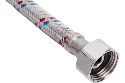 Подводка для воды (М10х35 мм; G1/2; 0.6 м; гайка-штуцер) Valtec VTf.004.IS.0435060