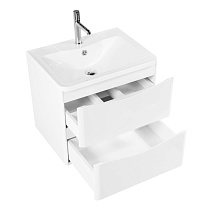 Мебель для ванной BelBagno Acqua 70 см подвесная, Bianco Lucido