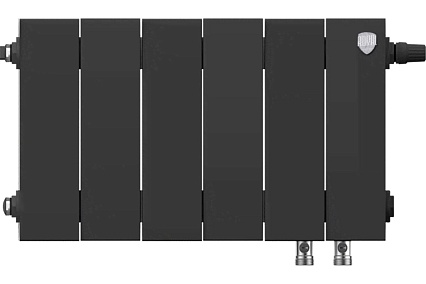 Радиатор Royal Thermo PianoForte 200 /Noir Sable - 6 секций VDR НС-1346016
