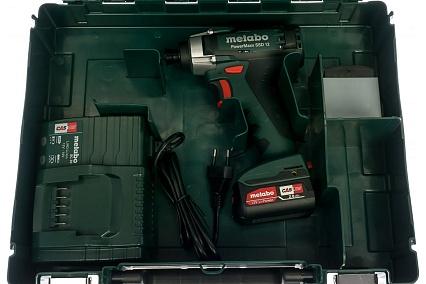 Аккумуляторный ударный гайковерт Metabo PowerMaxx SSD 12 601114500