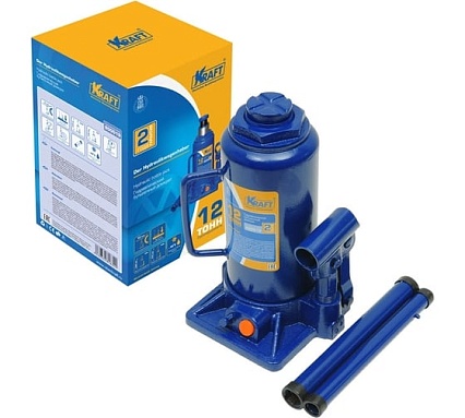 Бутылочный домкрат Kraft 12 т, min 230mm-max 470mm KT 800019