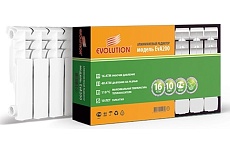 Алюминиевый радиатор Evolution EvA 200 8 секций 008050308