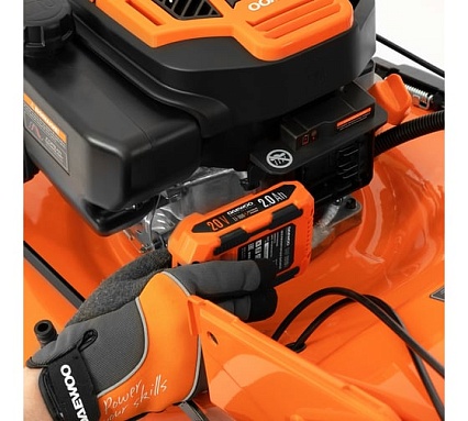 Бензиновая газонокосилка с электрозапуском Daewoo DLM 5100SVRE