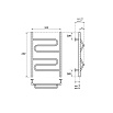 Полотенцесушитель электрический Point PN01156E П2 50x60 хром