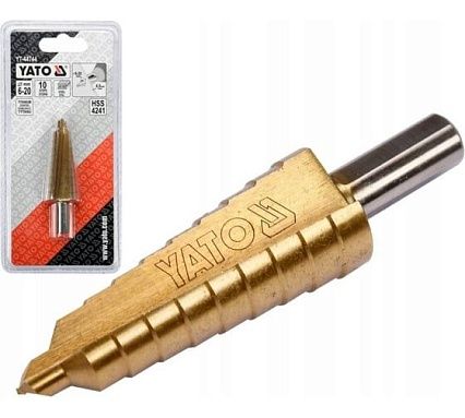 Сверло ступенчатое по металлу 6-20 мм Yato YT-44744