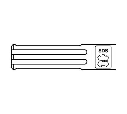 Долото плоское 10 шт. (25х401 мм; SDS-max) Bosch 2.608.690.166