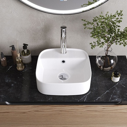 Раковина Cezares CZR-6615 39 см белый