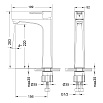 Смеситель для раковины Lemark Evitta LM0509C хром