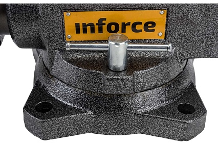 Поворотные слесарные тиски Inforce 165 мм 05-23-11