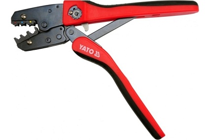 Пассатижи для опрессовки клемм Yato 250мм, 0,5-6,0мм YT-2251