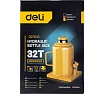 Домкрат бутылочный гидравлический 32т DQ71032 (высота подъема 260-430мм) Deli 130448