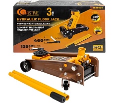 Домкрат подкатной гидравлический FORSTIME 3т (h min 135мм, h max 460мм) FT-T830025(61853)