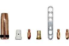 Горелка AUT 401/501D прямой гусак, 1.5 м, Water/Euro Оберон XL934.0019