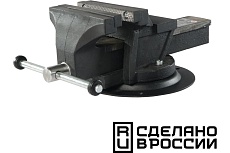 Слесарные поворотные тиски Калибр ТПСН-200И 200 мм, наковальня 00000075856