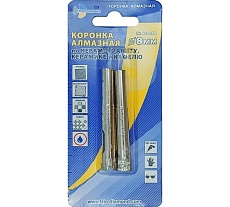 Коронка алмазная по керамике и кафелю 8 мм, 2 шт TRIO-DIAMOND 400008
