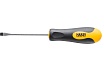Отвертка HARDY плоская, ручка 2K, 6х75мм 2200-380075