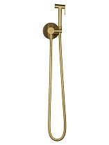 Смеситель Wonzon&Woghand Stick WW-88829902-BG с гигиеническим душем, брашированное золото