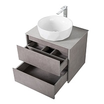 Тумба со столешницей BelBagno Kraft 60 см Pietra Grigio