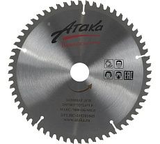 Диск пильный по ламинату и дсп (250х32 мм; 60T; ч/рез отриц.) АТАКА 8078250