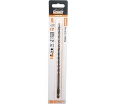 Сверло твердосплавное спиральное по бетону 6x200 мм, HRA 92 Gepard GP0226-200