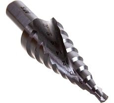 Сверло ступенчатое по металлу (4-20 мм; 4 мм; хвостовик 10 мм) AT-S ST4-20