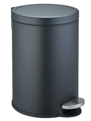 Ведро WeltWasser WW LORA BL 20L черный матовый 10000013836