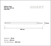 Зубило пика SDS-Max 400х18 мм Gigant GRD 2109