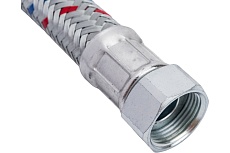 Гибкая подводка для воды НР 3/4&quot; х ВР 3/4&quot;, длина 800 мм STOUT RG008S8TK5UVNS