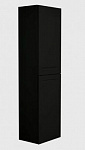 Шкаф пенал Art&Max Platino 40 см AM-Platino-1500-2A-SO-NM черный матовый