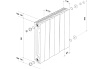Радиатор Royal Thermo PianoForte 500 new/Bianco Traffico - 8 секц. НС-1176327