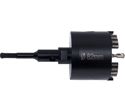 Коронка алмазная безударная по бетону SDS plus MKSS Toolbox 82 мм MK8200