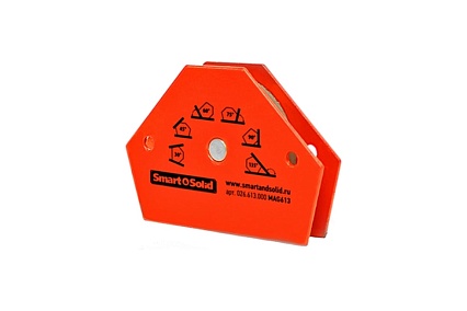 Угольник магнитный универсальный Smart&Solid MAG613 для сварки