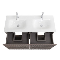 Тумба с раковиной BelBagno Uno 120 см, 4 ящика, Бежевый матовый
